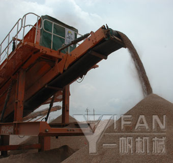 建筑垃圾處理現場